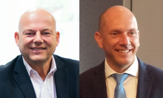 Michael Teppner and Sandor Noordermeer