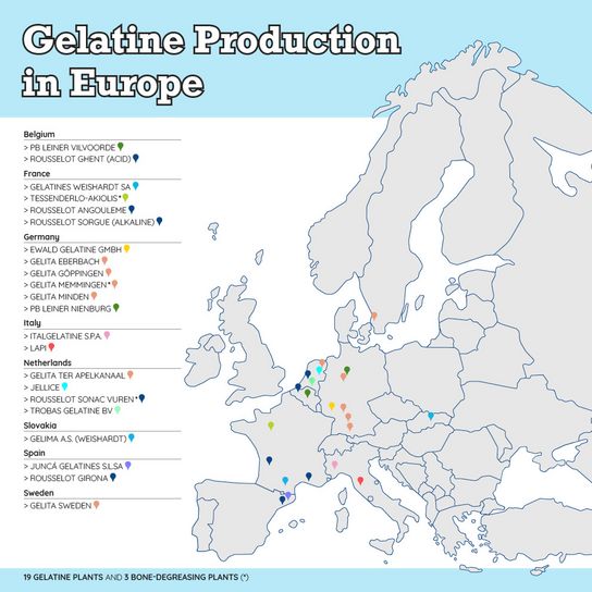 Map of GME member companies